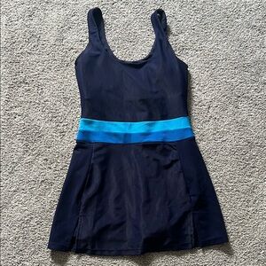 Beach Riot Navy and Blue Mini Dress